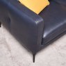 Woods Carnaby Leather Sofa 2 Seater -  Dark Blue/Grey
