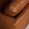 Woods Carnaby Leather Sofa 3 Seater -  Palomino Tan