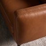Woods Carnaby Leather Sofa 3 Seater -  Palomino Tan