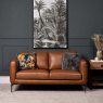 Carnaby Leather Sofa 2 Seater -  Palomino Tan