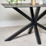 Clearance Eastcote 135cm Dining Table - Black