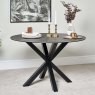 Clearance Eastcote Round Dining Table - Black