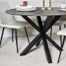 Clearance Eastcote Round Dining Table - Black