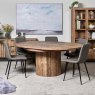 Woods Perth 135-185 Round Extending Dining Table