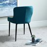 Woods Carlton Dining Chair - Teal Velvet (Set of 2)