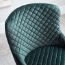 Woods Carlton Dining Chair - Dark Green Velvet (Set of 2)