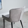 Woods Carlton Light Grey Velvet Dining Chair (Set of 2)