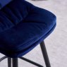 Clearance Enderson Bar Stool - Dark Blue (Set of 2)