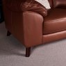 Clearance Vegas 2 Seater Sofa - Tan Leather