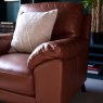 Clearance Vegas Armchair - Tan Leather