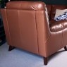 Clearance Vegas Armchair - Tan Leather