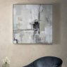 Urban City Scape Framed Art Neutral / Pewter