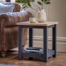 Woods Harrogate Side Table in Meteor