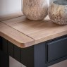 Woods Harrogate 2 Drawer Console in Meteor