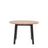 Woods Harrogate Round Dining Table in Meteor