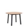 Woods Harrogate Round Dining Table in Meteor