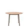 Woods Harrogate Round Dining Table in Prairie