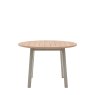 Woods Harrogate Round Dining Table in Prairie