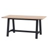 Woods Harrogate Trestle Table in Meteor