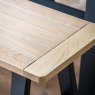 Woods Harrogate Trestle Bench in Meteor