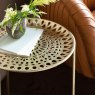 Marvin Gold Side Table