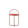 Woods Melksham Lamp Table in Coral