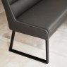 Woods Paulo Corner Bench - Anthracite (Right Hand Facing)