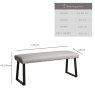 Woods Paulo Low Bench - Anthracite