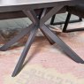 Woods Toscana Grey Motion Table with Industrial Corner Bench - Grey