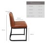 Clearance Timothy Grey Dining Chair (Set of 2)