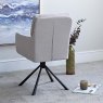 Woods Parma Silver Dining Chair - Pocket Sprung (Set of 2)