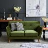 Freddie 2 Seater Sofa - Olive