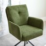Parma Dark Green Dining Chair - Pocket Sprung (Set of 2)