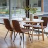 Madison Oval Dining Table in Oak