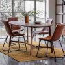 Madison Oval Dining Table in Walnut