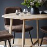 Woods Madison Round Dining Table in Oak