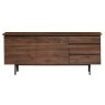 Woods Madison 2 Door 3 Drawer Sideboard in Walnut