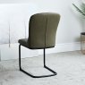 Woods Soho 200cm Dining Table & 4 Firenza Dining Chairs - Olive