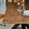 Woods Soho 200cm Dining Table & 4 Firenza Dining Chairs - Tan