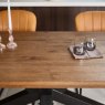 Woods Soho 200cm Dining Table & 4 Firenza Dining Chairs - Tan