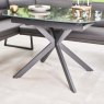 Woods Ravenna Motion Table in Grey with Paulo RHF Corner Bench and Paulo Low Bench in Anthracite