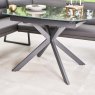 Clearance Ravenna Motion Table in Grey with Paulo LHF Corner Bench and Paulo Low Bench in Anthracite