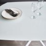 Woods Ravenna Motion Table in White with Paulo RHF Corner Bench and Paulo Low Bench in Grey