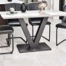 Woods Rocca V Base Dining Table