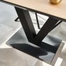 Woods Industrial V Base Dining Table