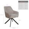 Clearance Libby Light Grey Dining Chair (Set of 2)
