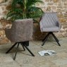 Woods Libby Light Grey Dining Chair (Set of 2)