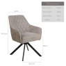 Clearance Libby Silver Dining Chair (Set of 2)