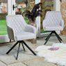 Woods Libby Silver Dining Chair (Set of 2)