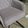 Clearance Libby Two Tone Light / Dark Grey Dining Chair (Set of 2)